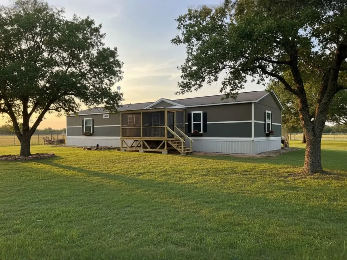 Custom deck built by North Texas Shed & Steel