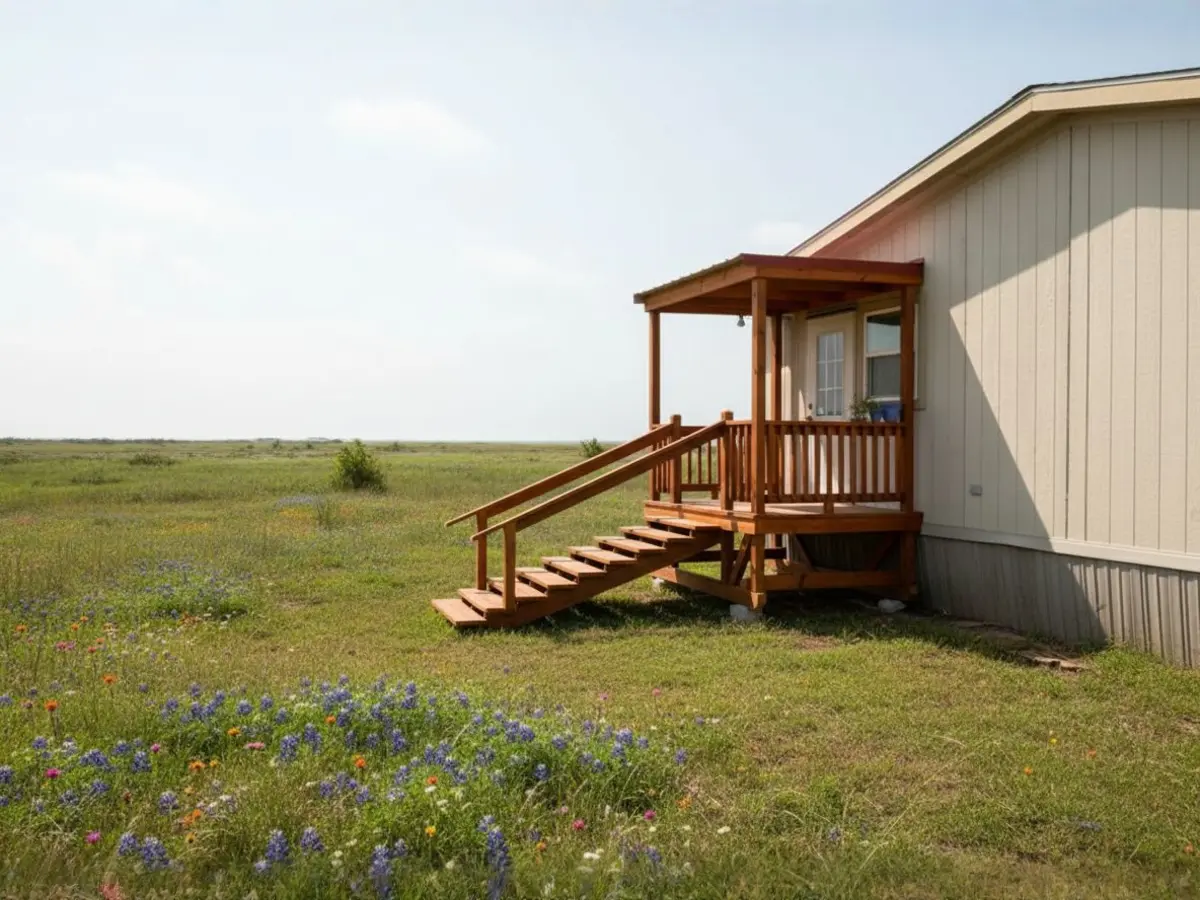 Custom deck built by North Texas Shed & Steel