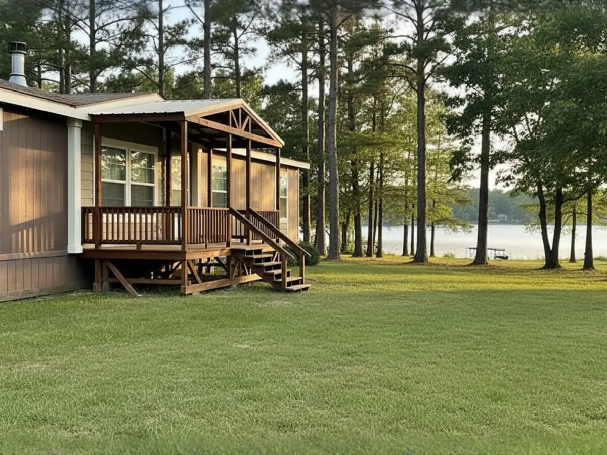 Custom deck built by North Texas Shed & Steel