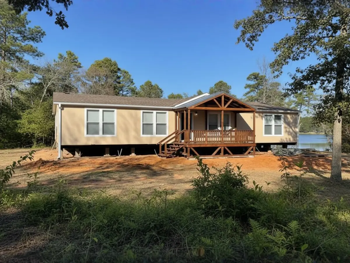 Custom deck built by North Texas Shed & Steel