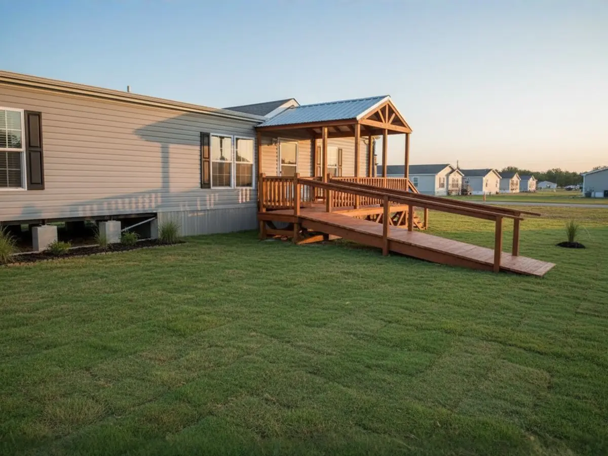 Custom deck built by North Texas Shed & Steel