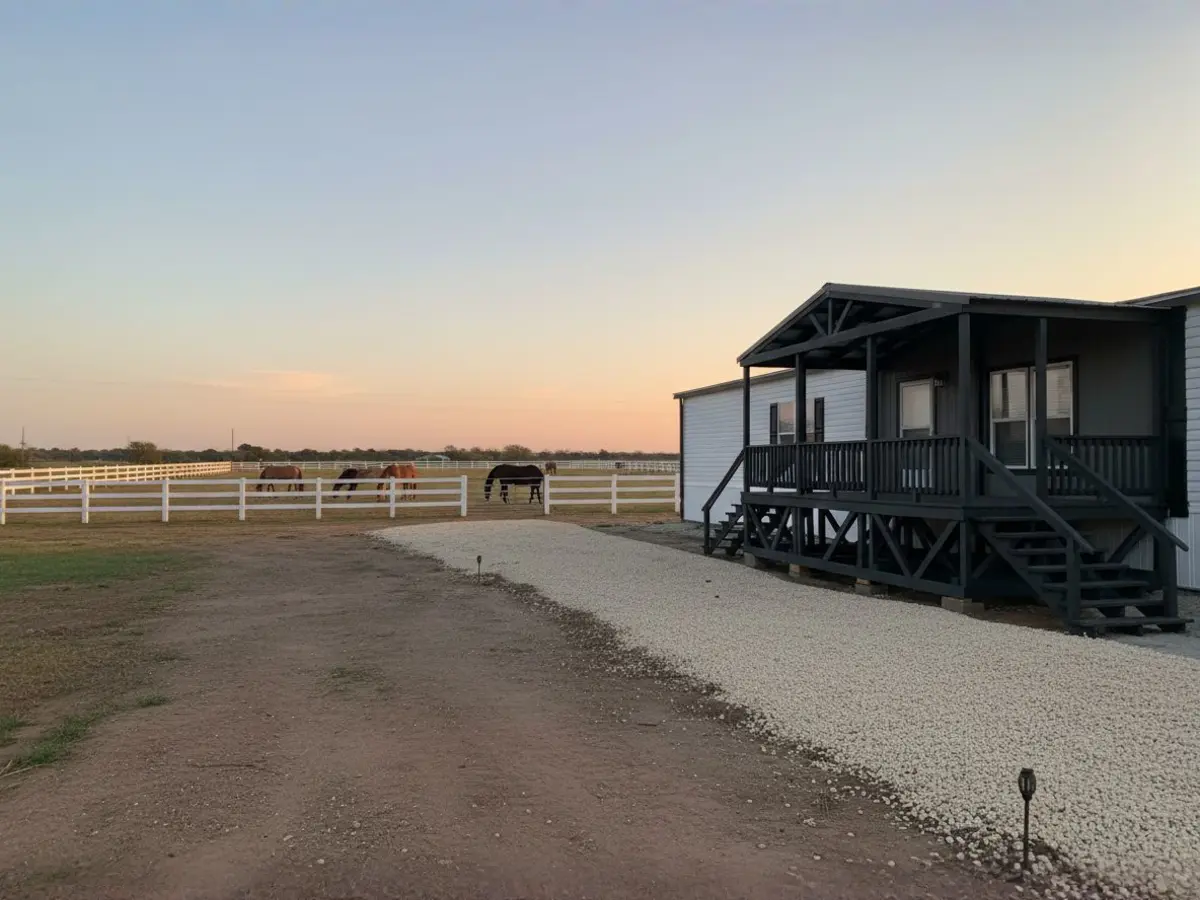 Custom deck built by North Texas Shed & Steel