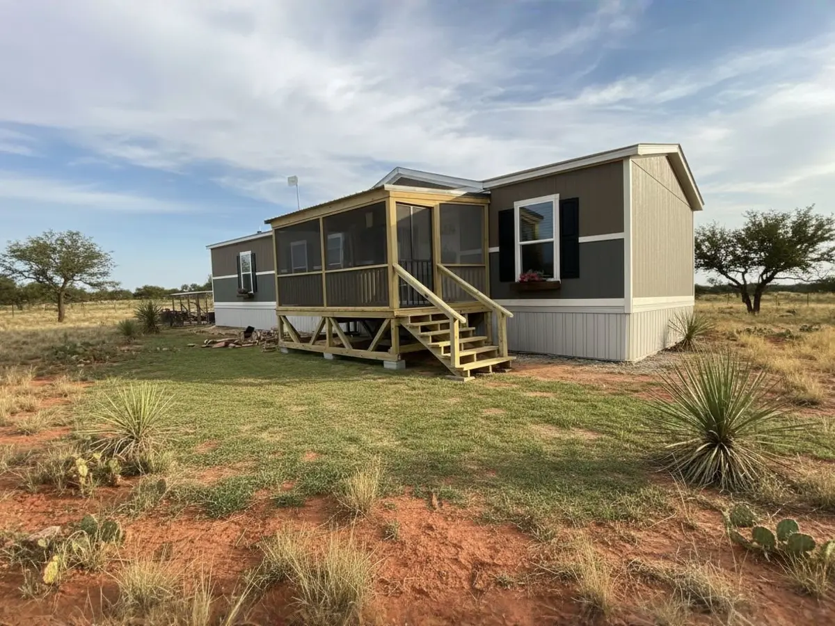 Custom deck built by North Texas Shed & Steel