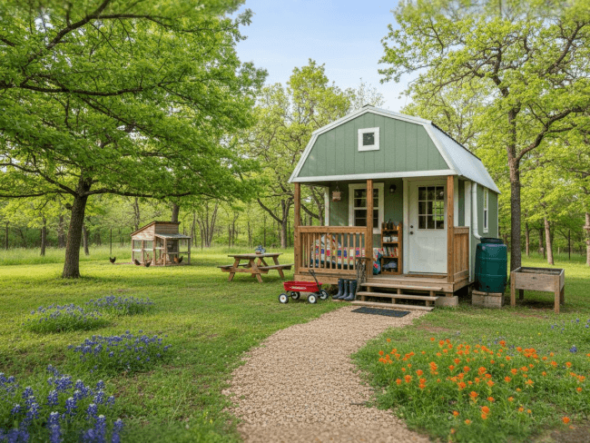 10x24 Lofted Cabin 3