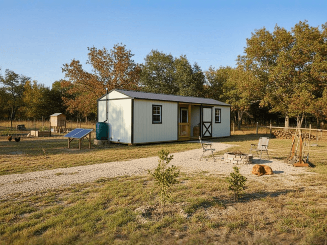 12x32 Center Cabin Homestead