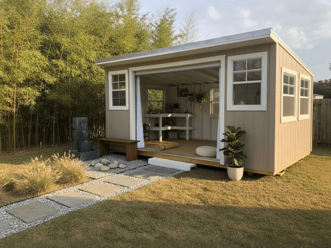 10x16 Cottage Shed Studio