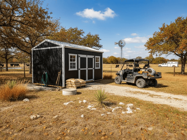 10x16 Side Utility Ranch