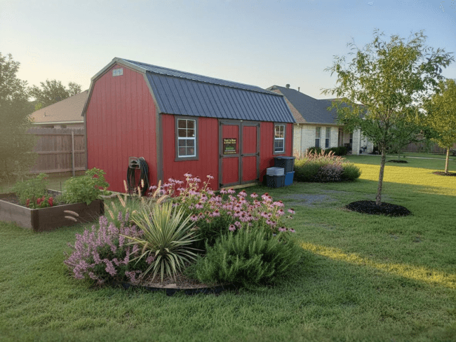 10x20 Side Lofted Barn
