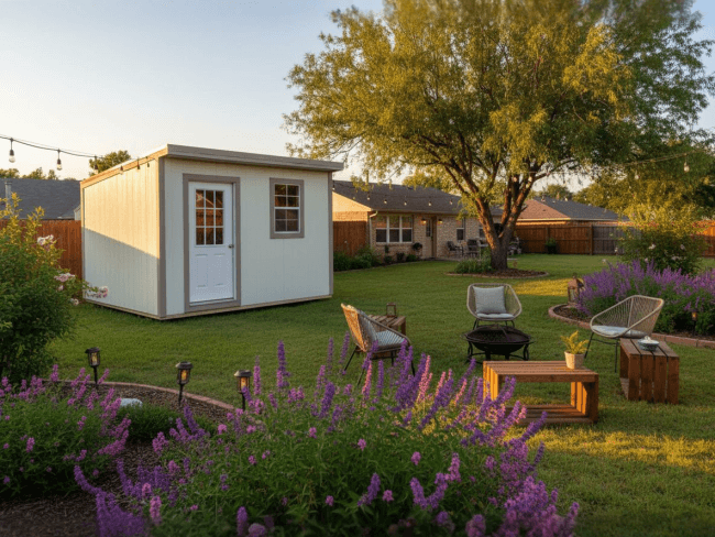 8x12 Cottage Shed with Walk-in