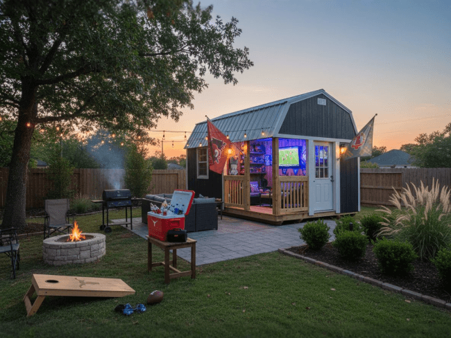 10x24 Lofted Side Cabin