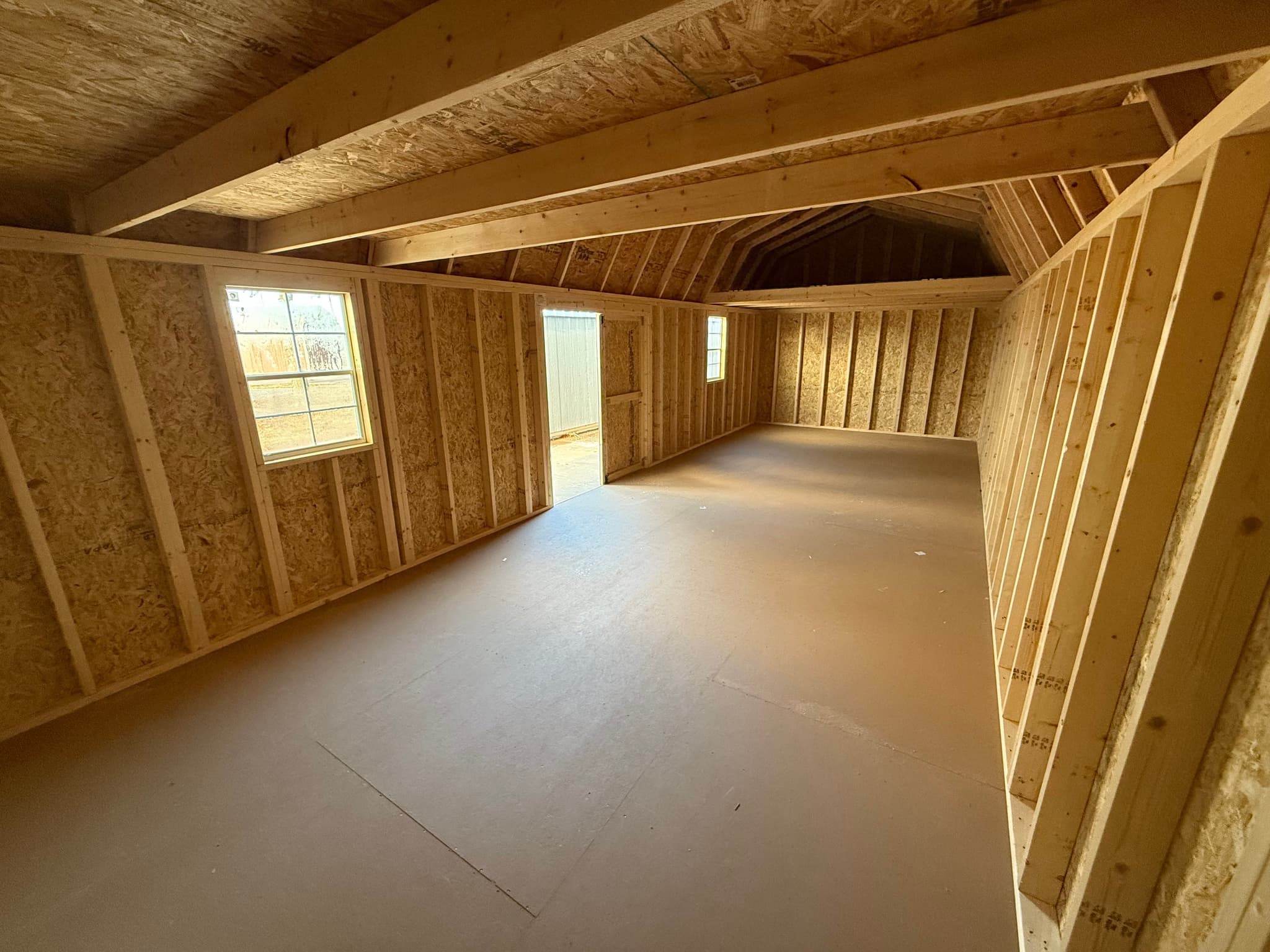 12x32 Side Lofted Barn - photo 2