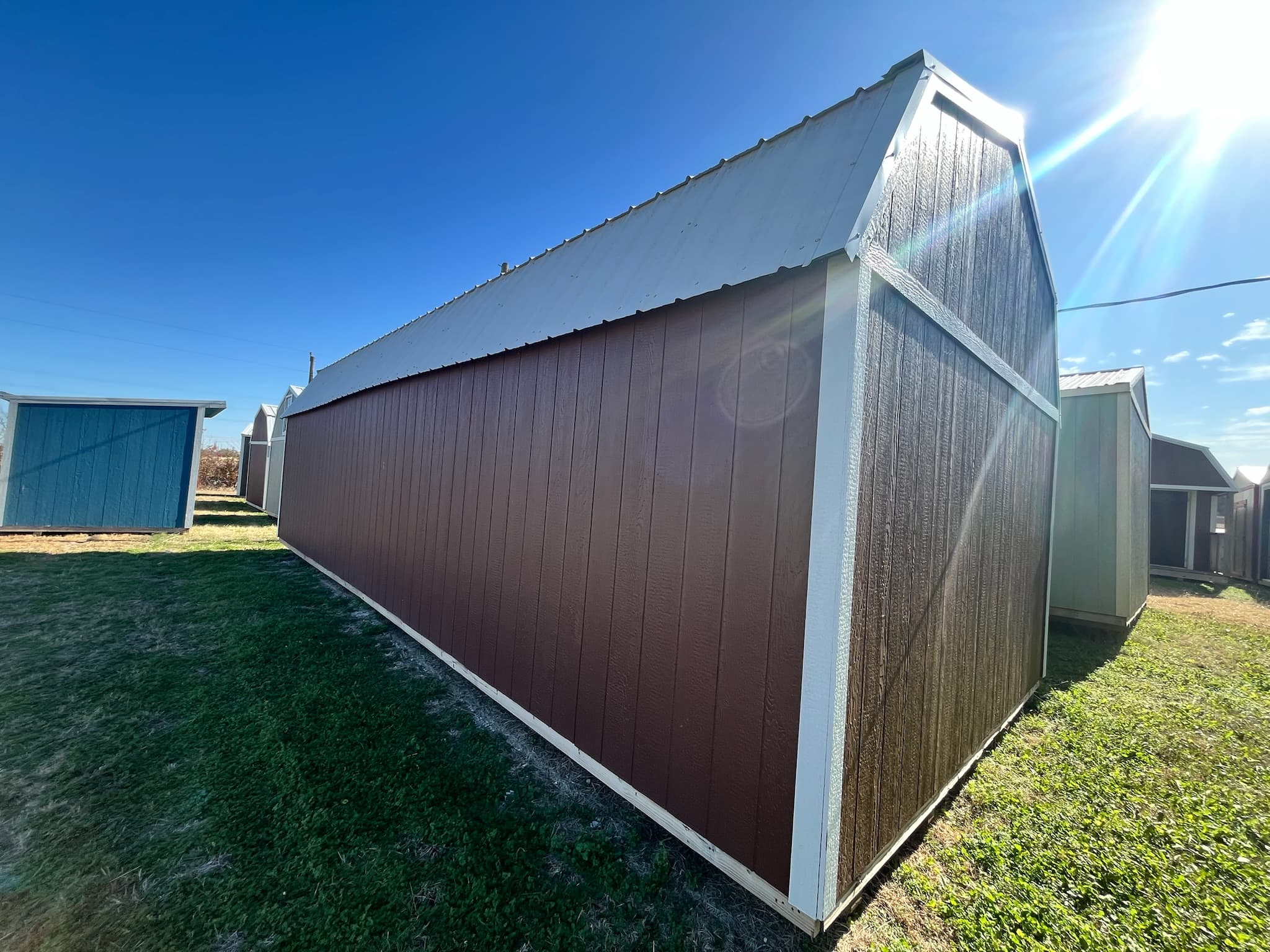 12x32 Center Lofted Barn Cabin - photo 2