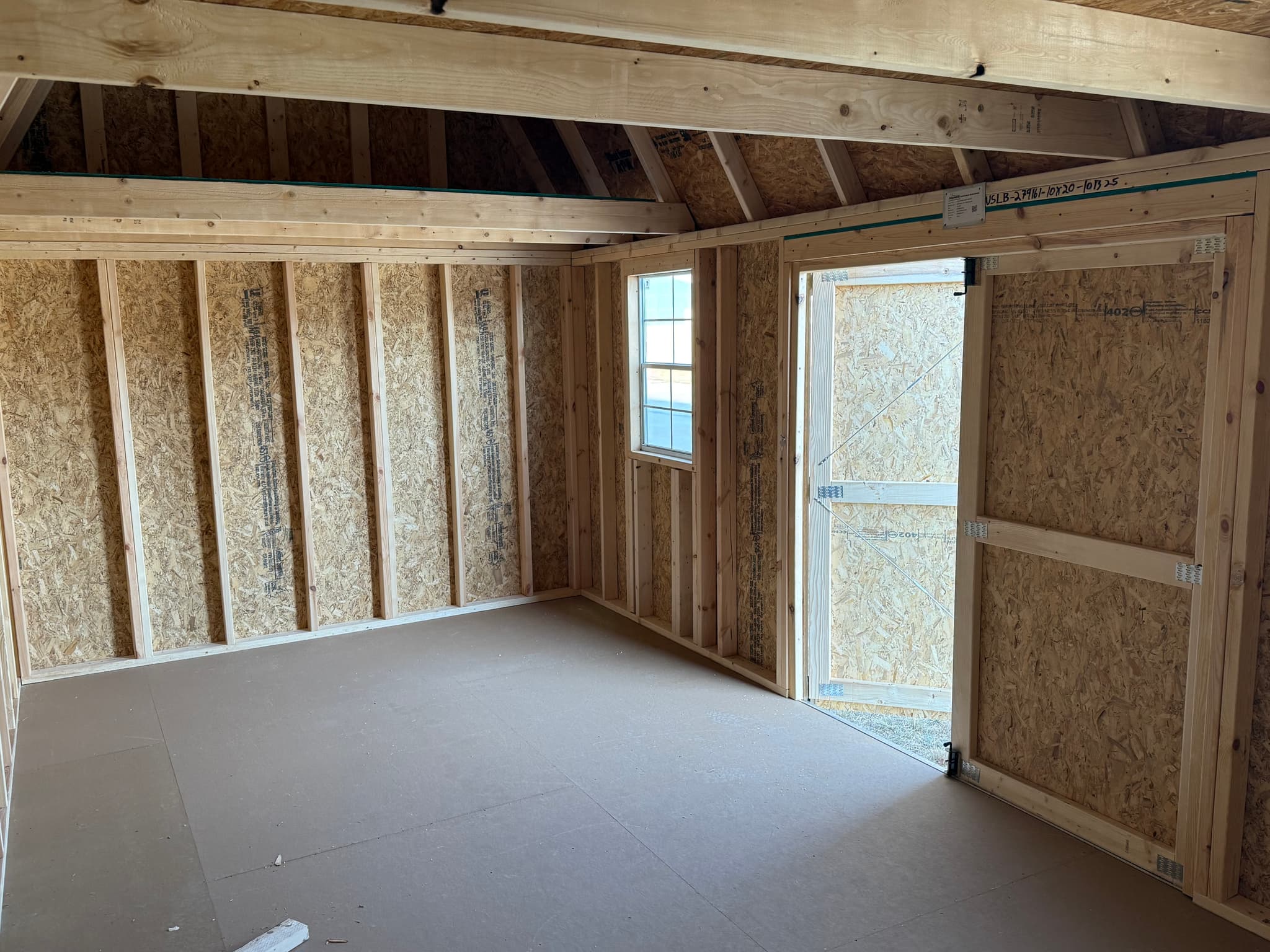 10x20 Side Lofted Barn - photo 4