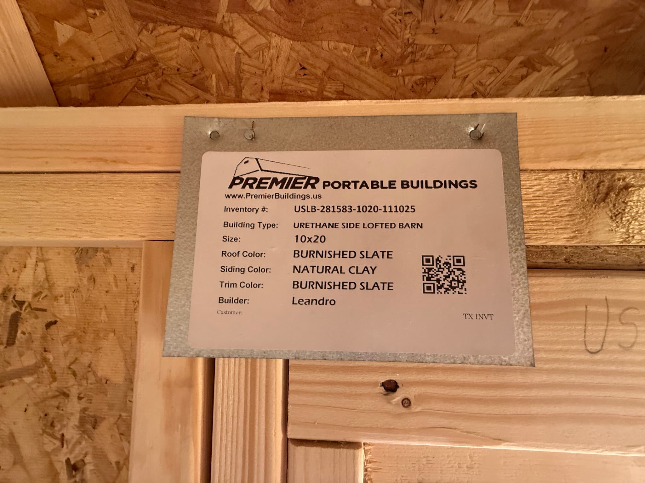 10x20 Side Lofted Barn - photo 5