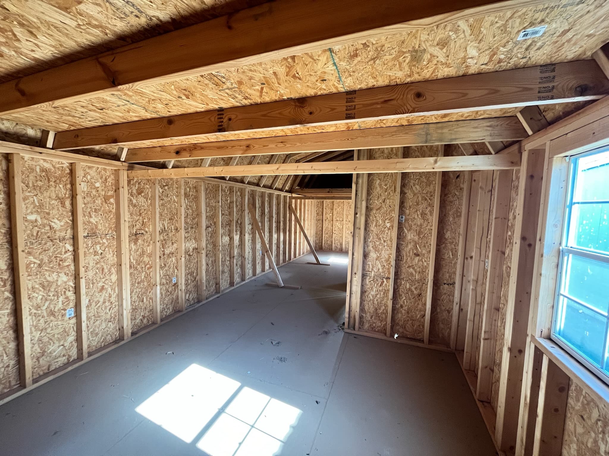 12x32 Center Lofted Barn Cabin - photo 4