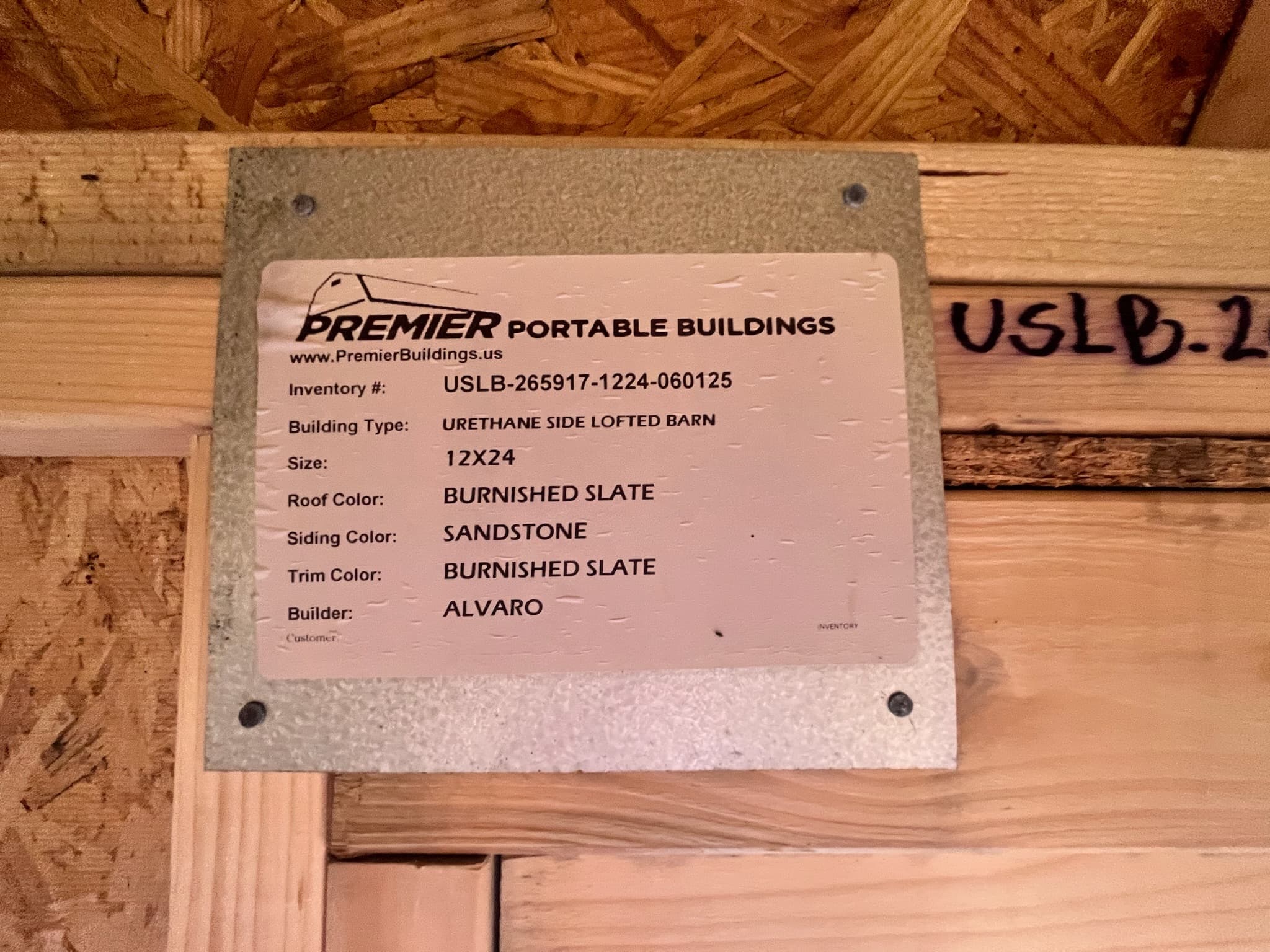 12x24 Side Lofted Barn - photo 3