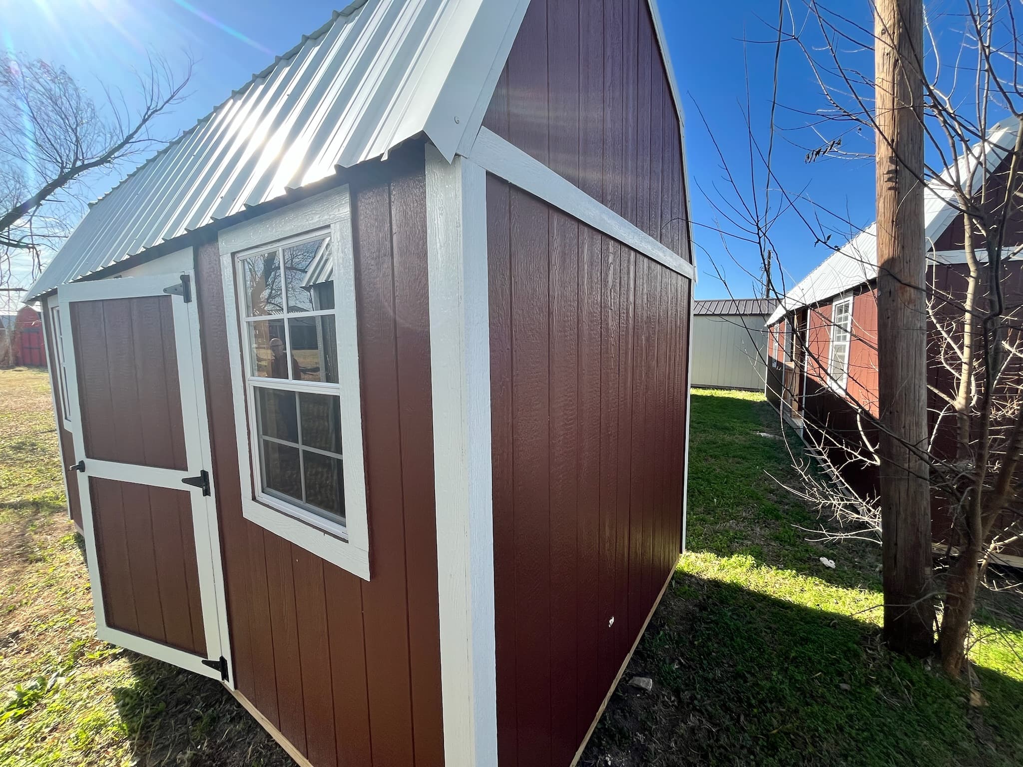 8x16 Side Lofted Barn - photo 2