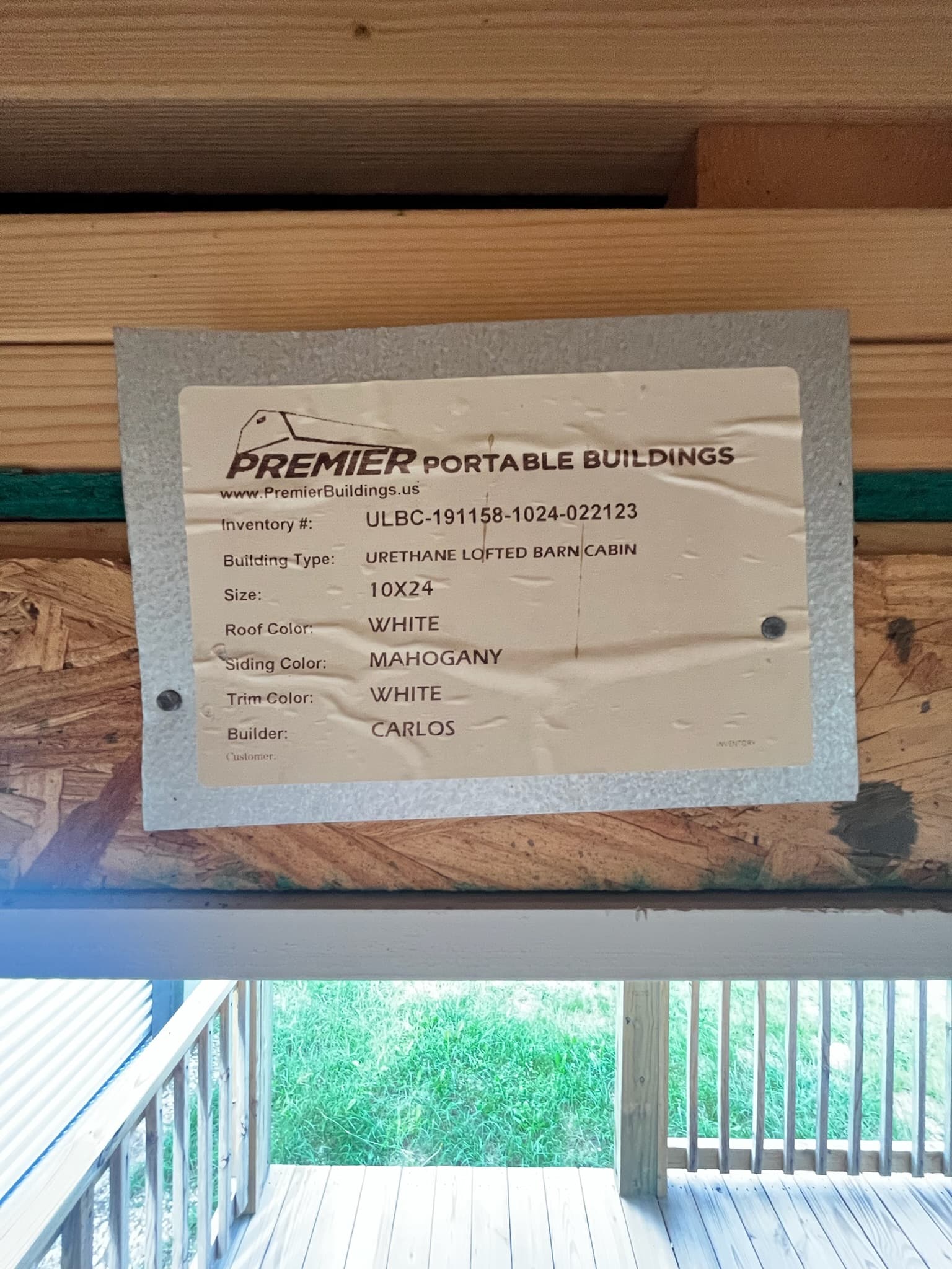 10x24 Lofted Barn Cabin - photo 3