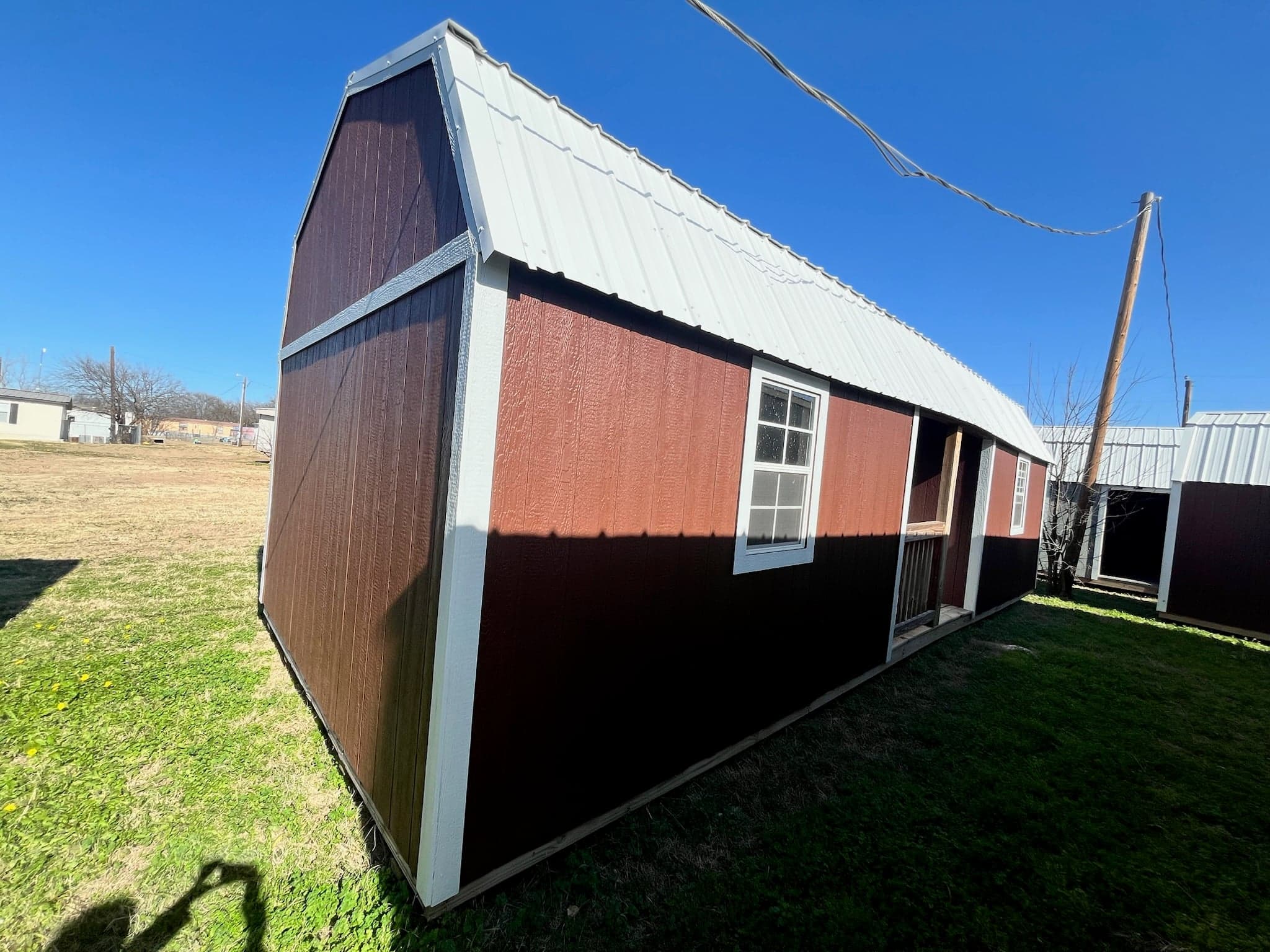 12x32 Center Lofted Barn Cabin - primary photo