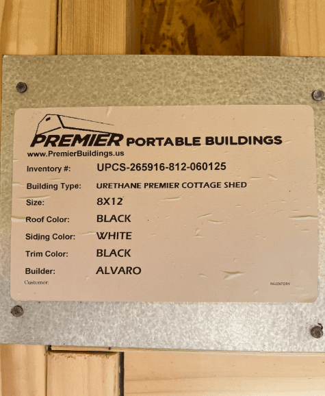 8x12 Cottage Shed - photo 5