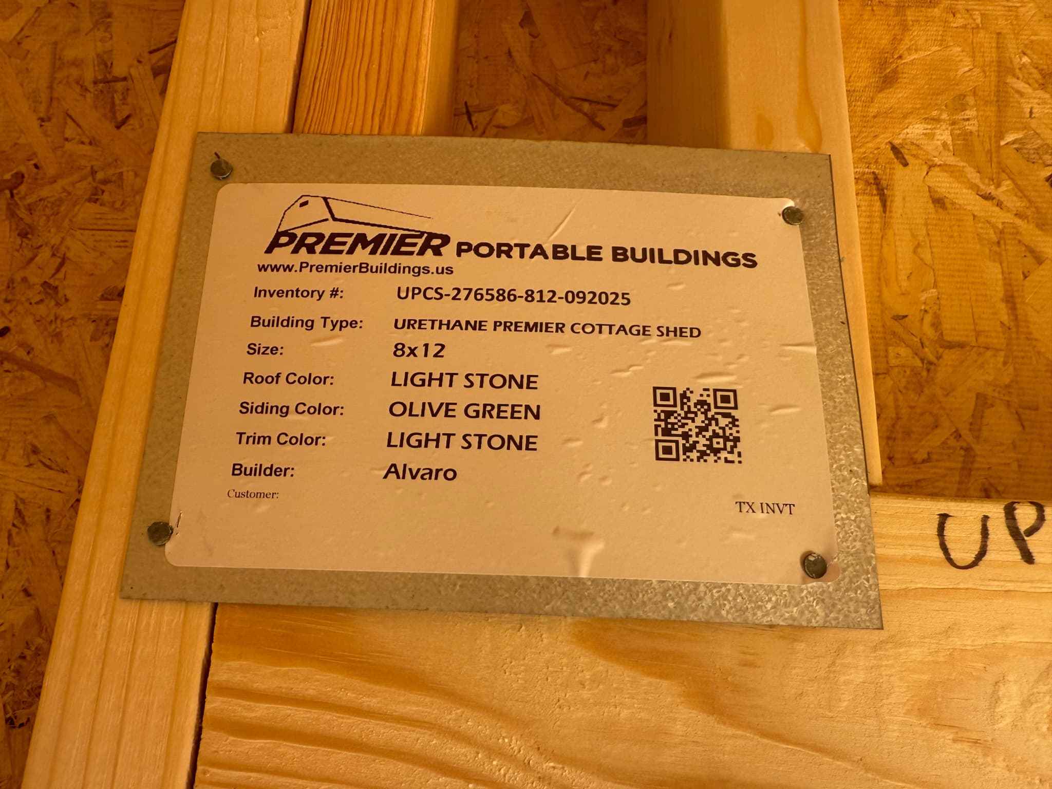 8x12 Urethane Premier Cottage Shed - photo 5