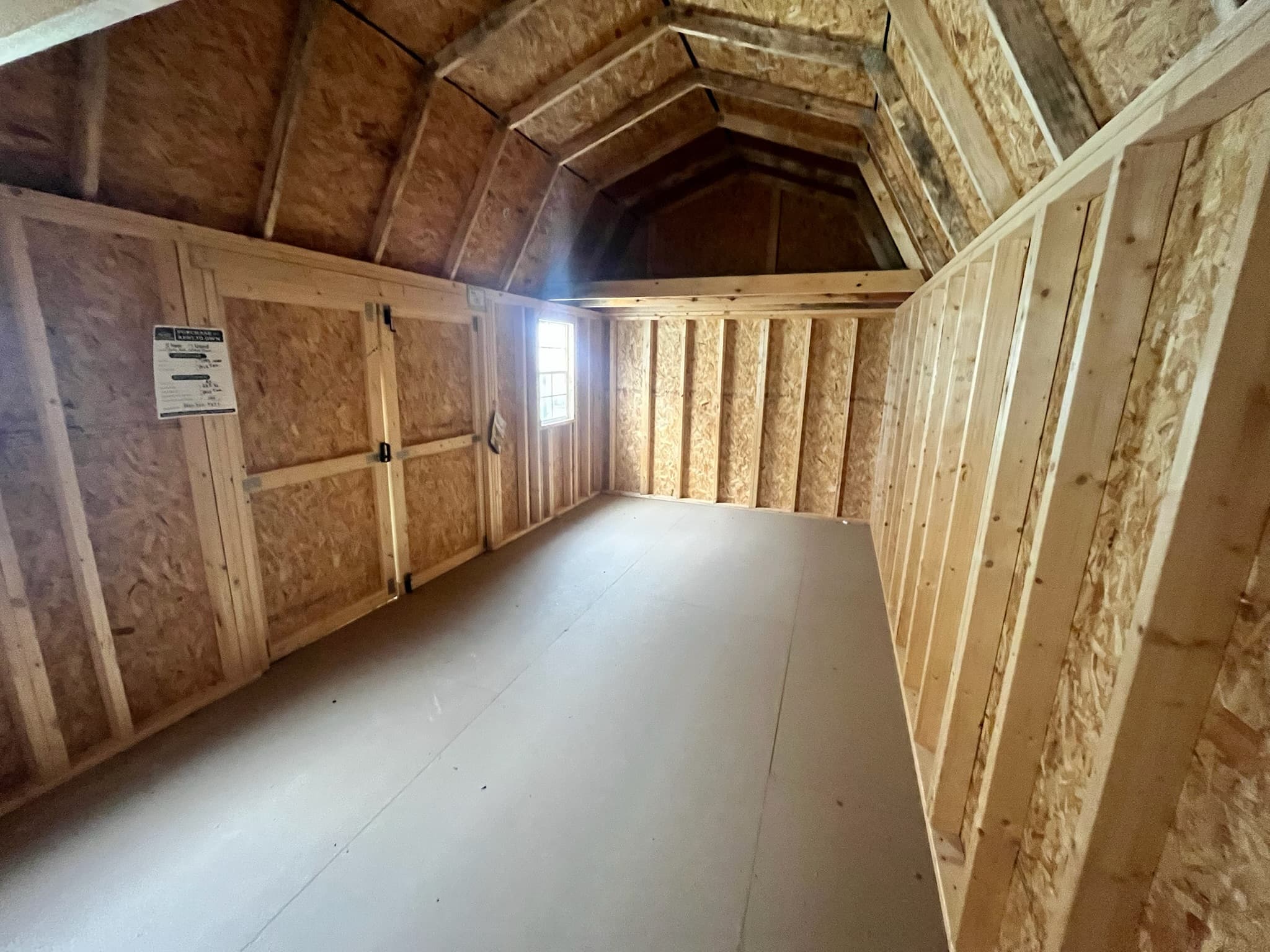 10x20 Side Lofted Barn - photo 4