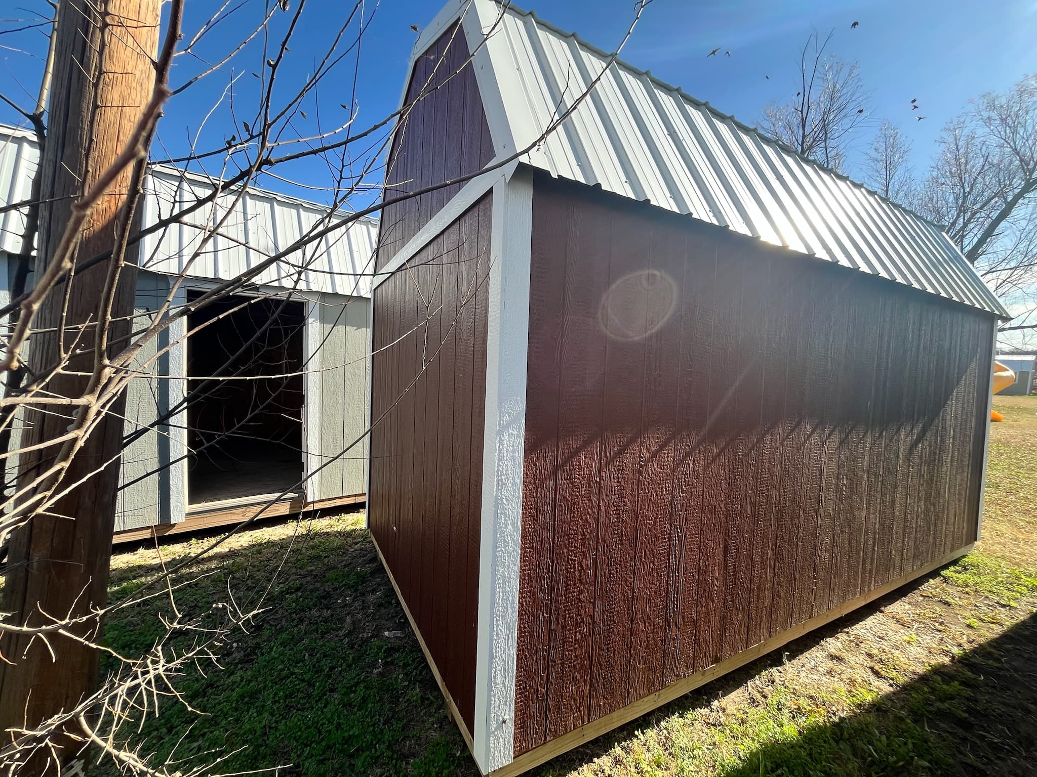 8x16 Side Lofted Barn - photo 3