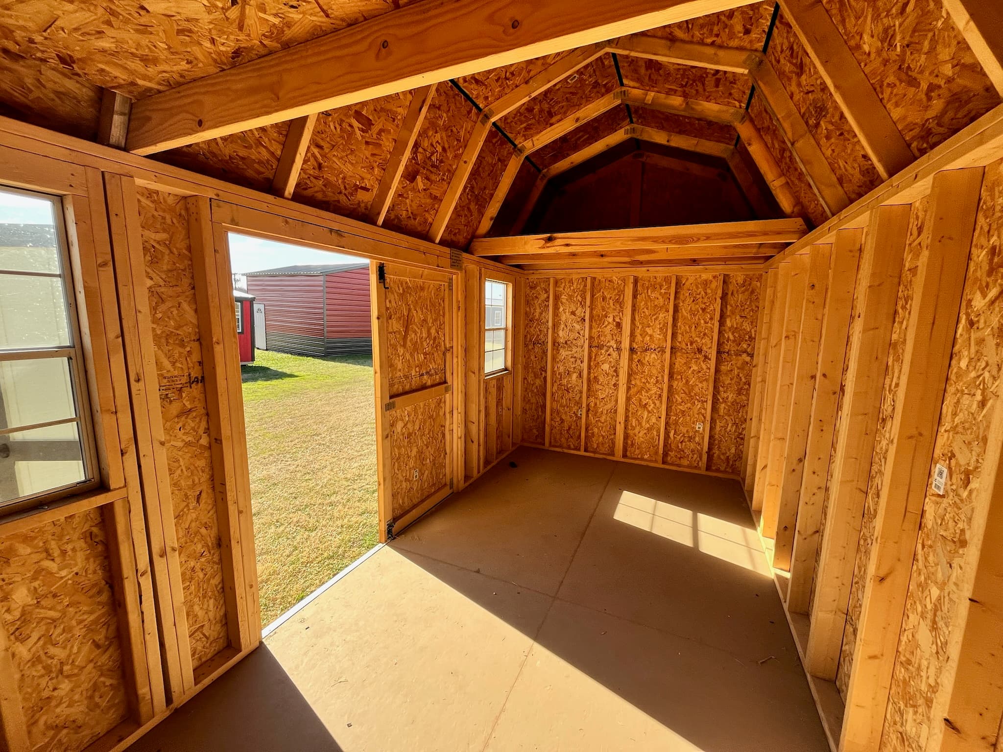 8x16 Side Lofted Barn - photo 4