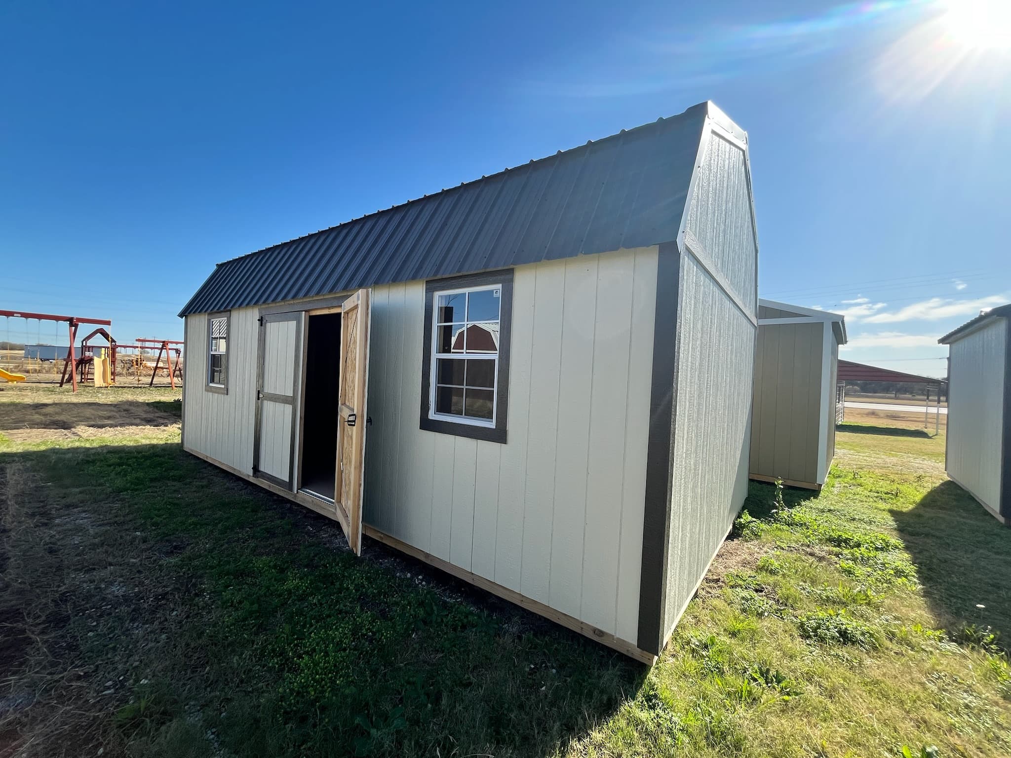 12x24 Side Lofted Barn - photo 2