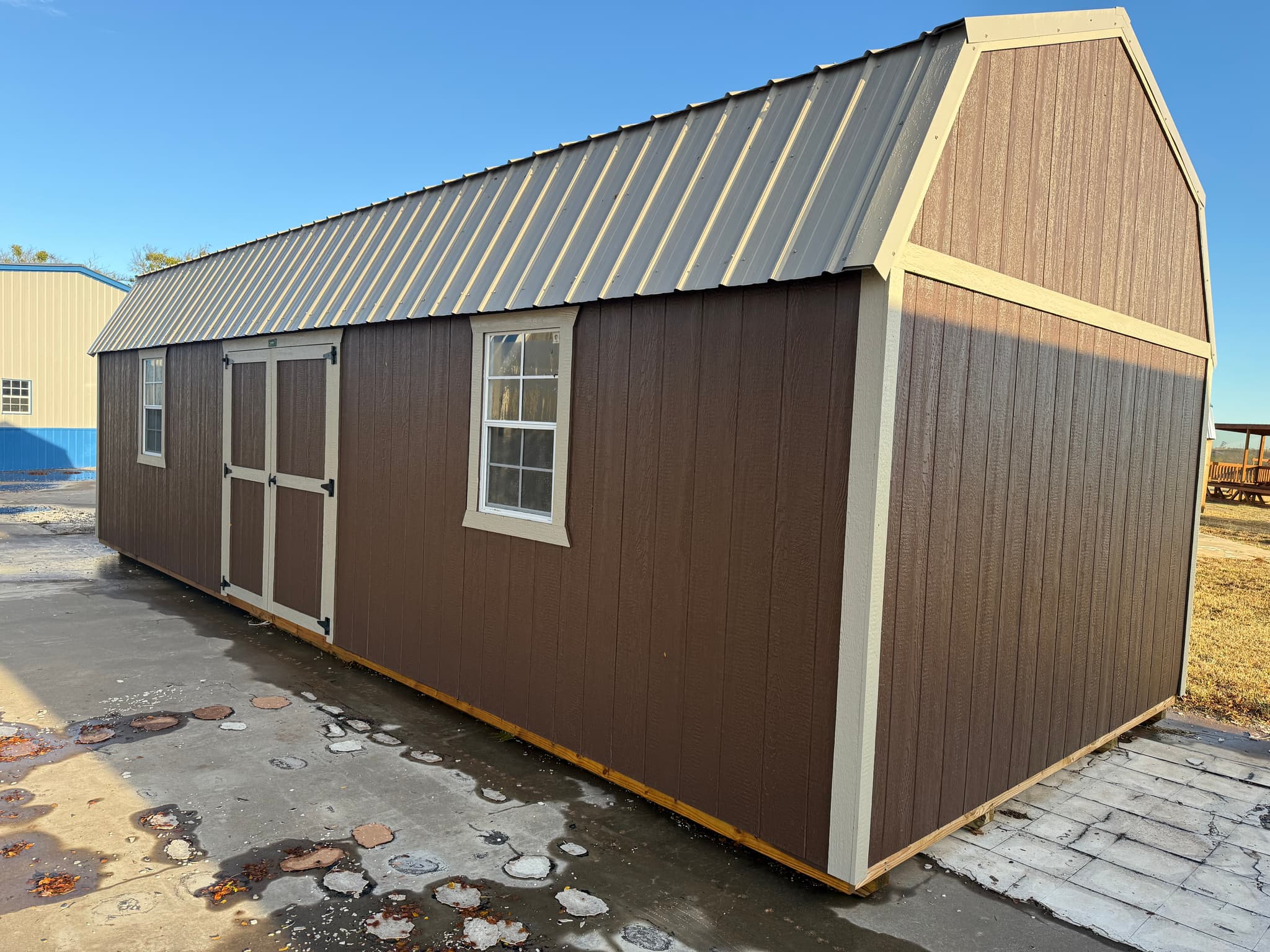 12x32 Side Lofted Barn