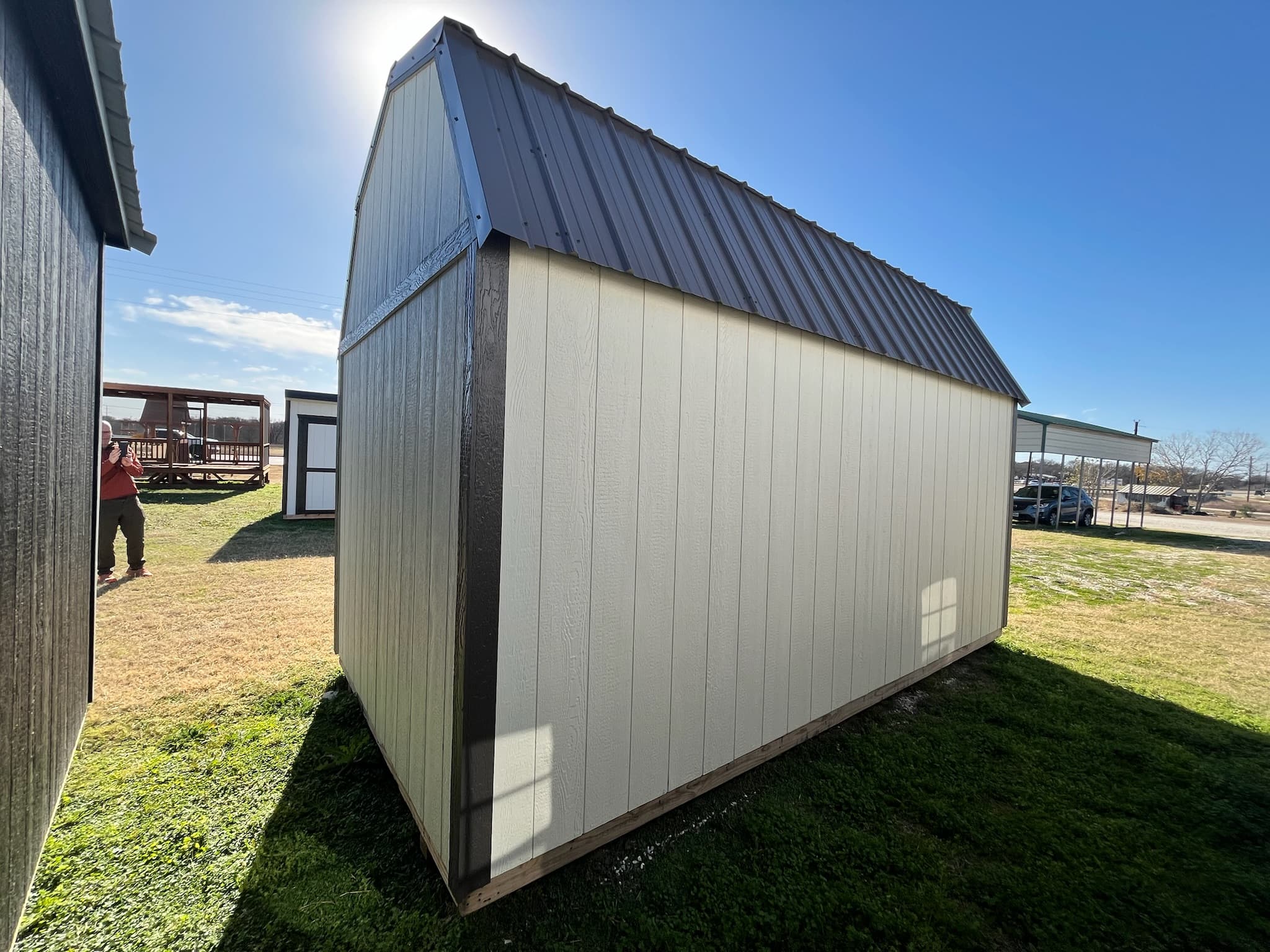 8x16 Side Lofted Barn - photo 3