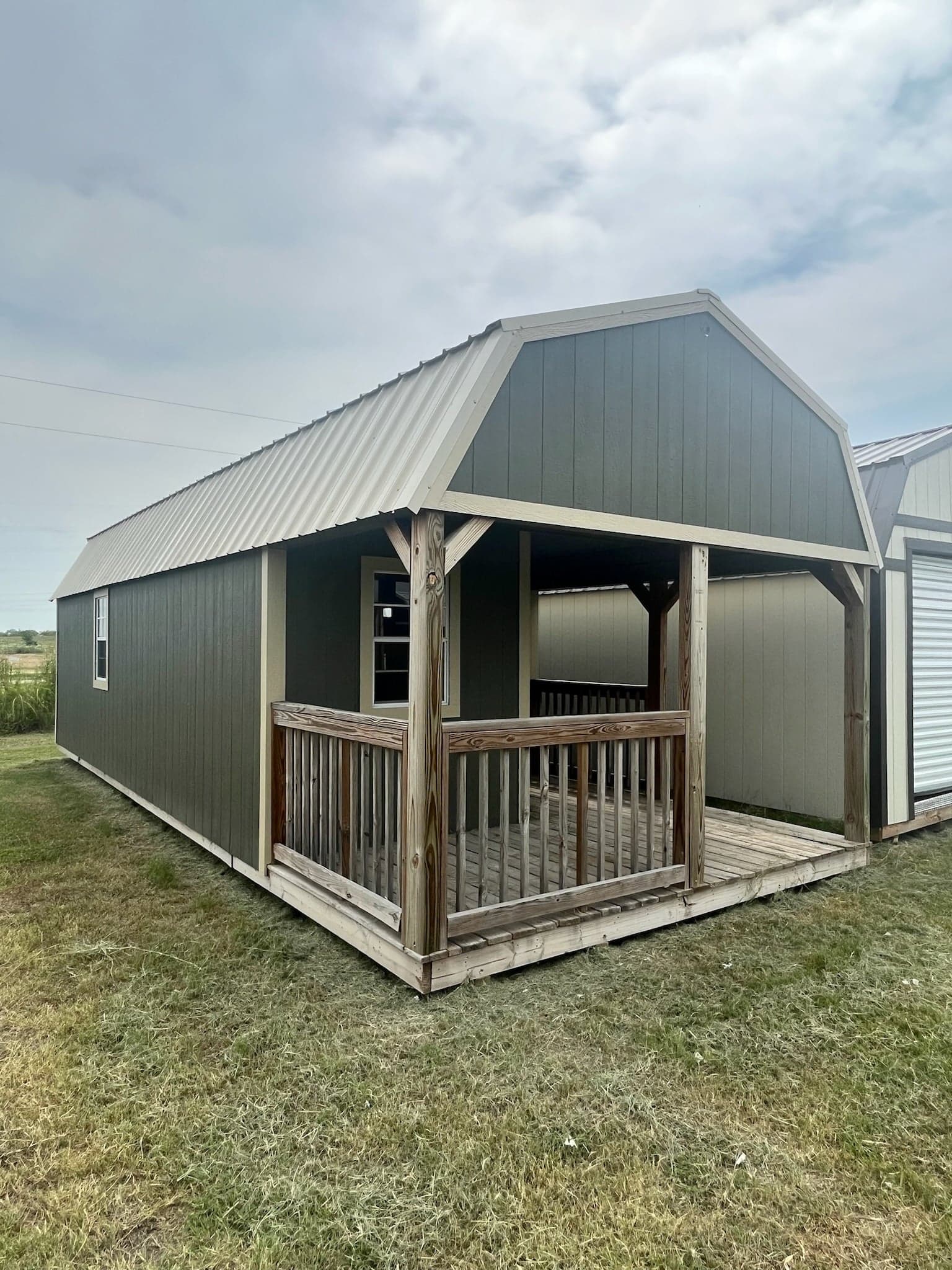 12x32 Premier Lofted Barn Cabin