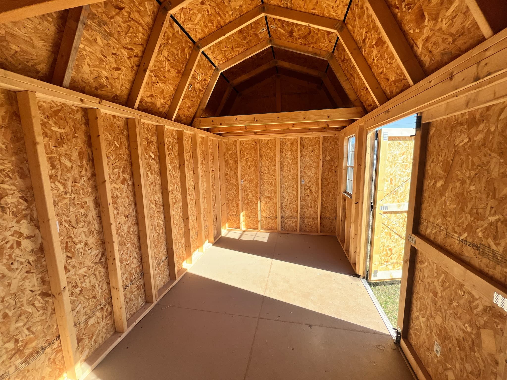 8x16 Side Lofted Barn - photo 5