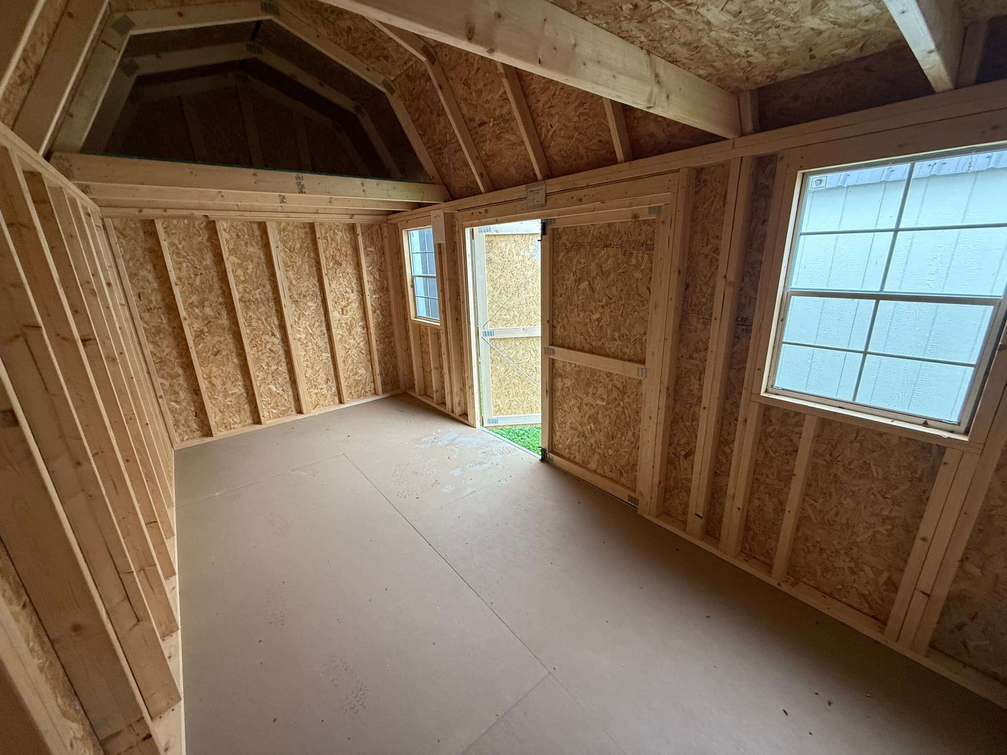 8x16 Side Lofted Barn - photo 4