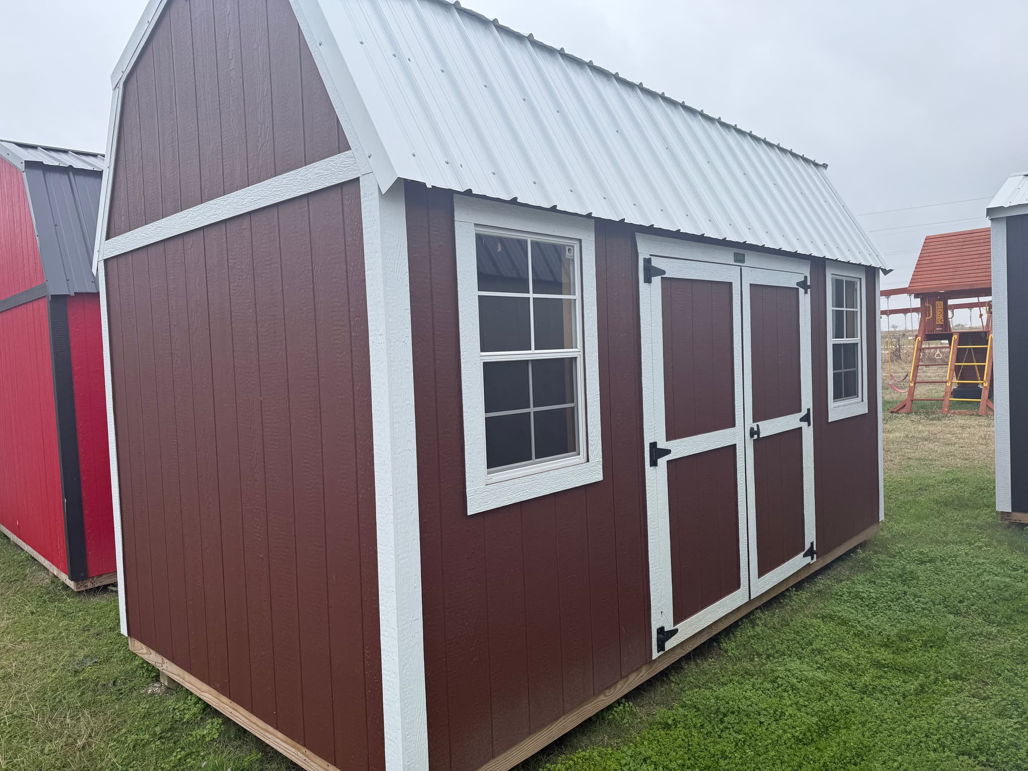 8x16 Side Lofted Barn
