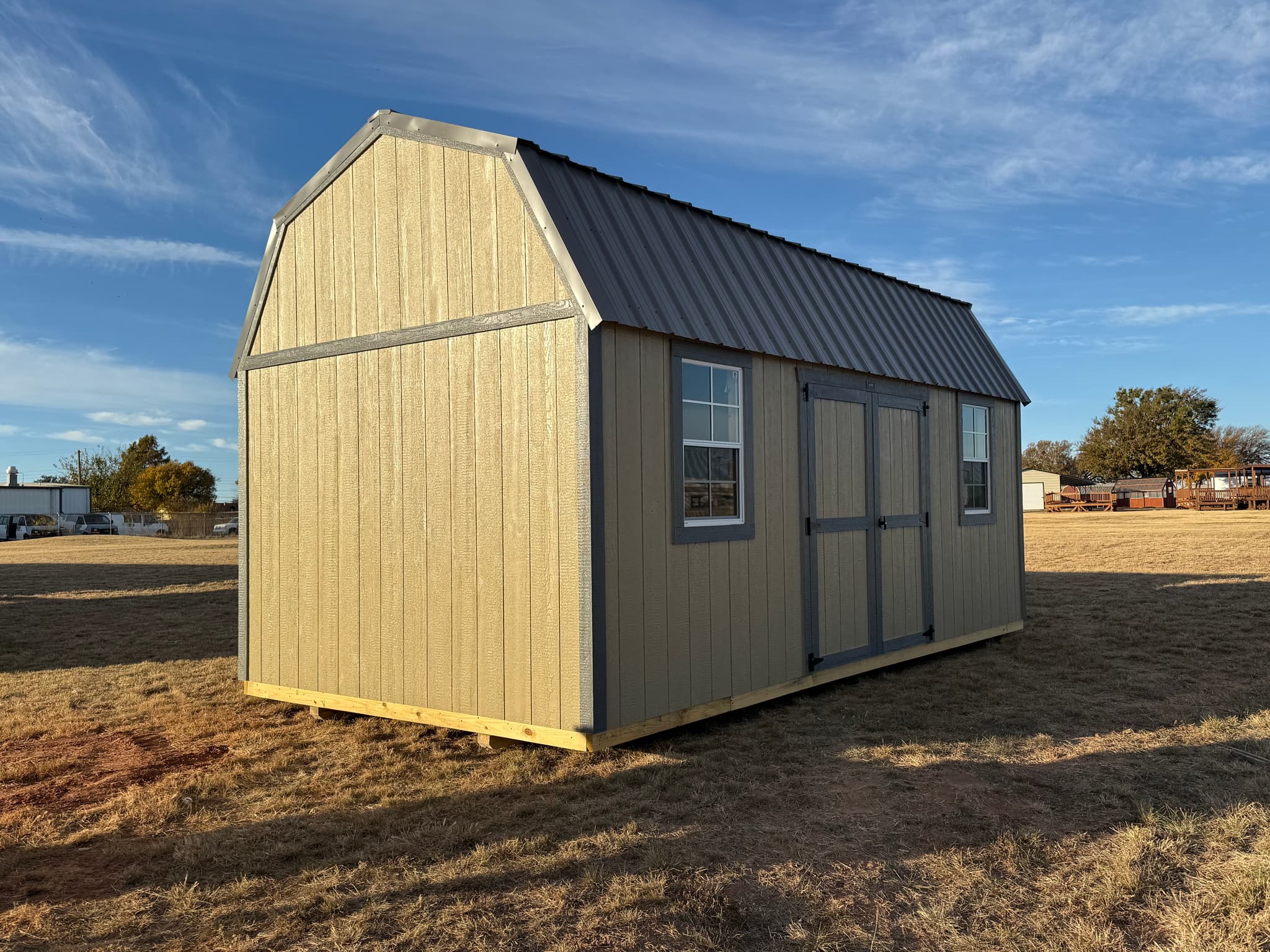 10x20 Side Lofted Barn - photo 2