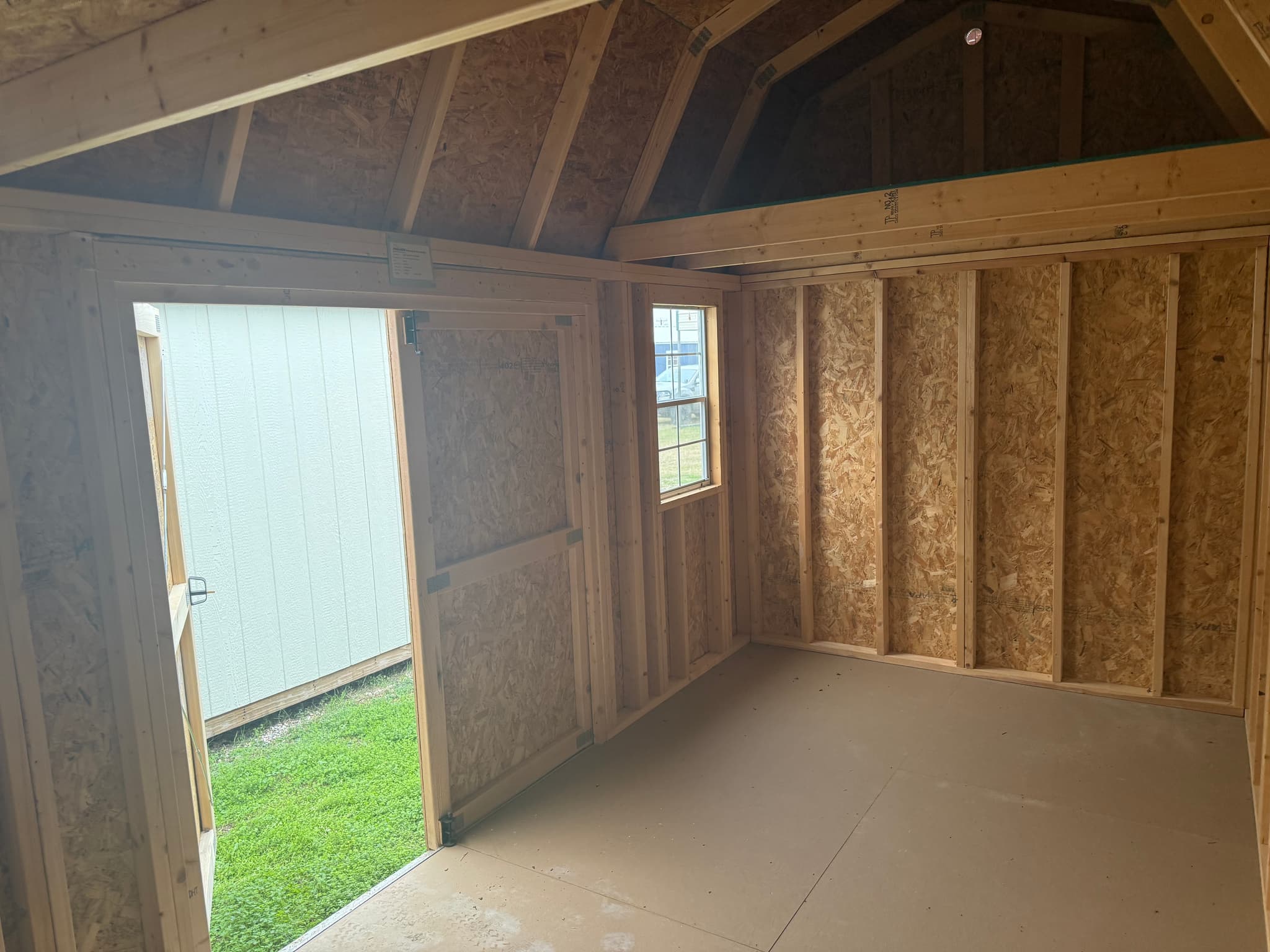 8x16 Side Lofted Barn - photo 3