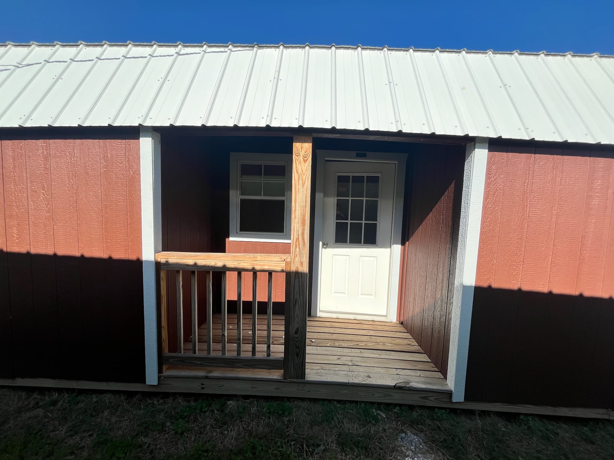 12x32 Center Lofted Barn Cabin - photo 3