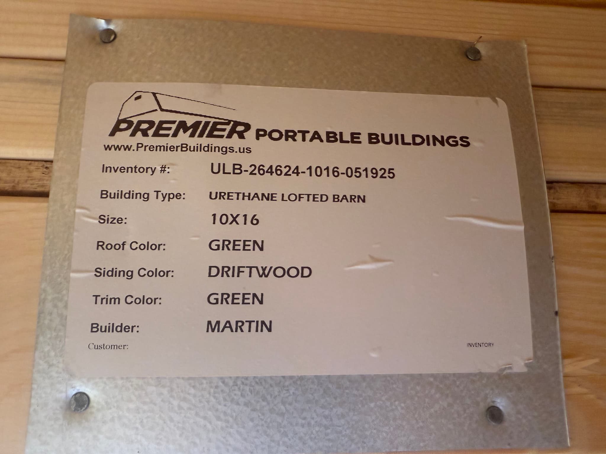 10x16 Lofted Barn - photo 5