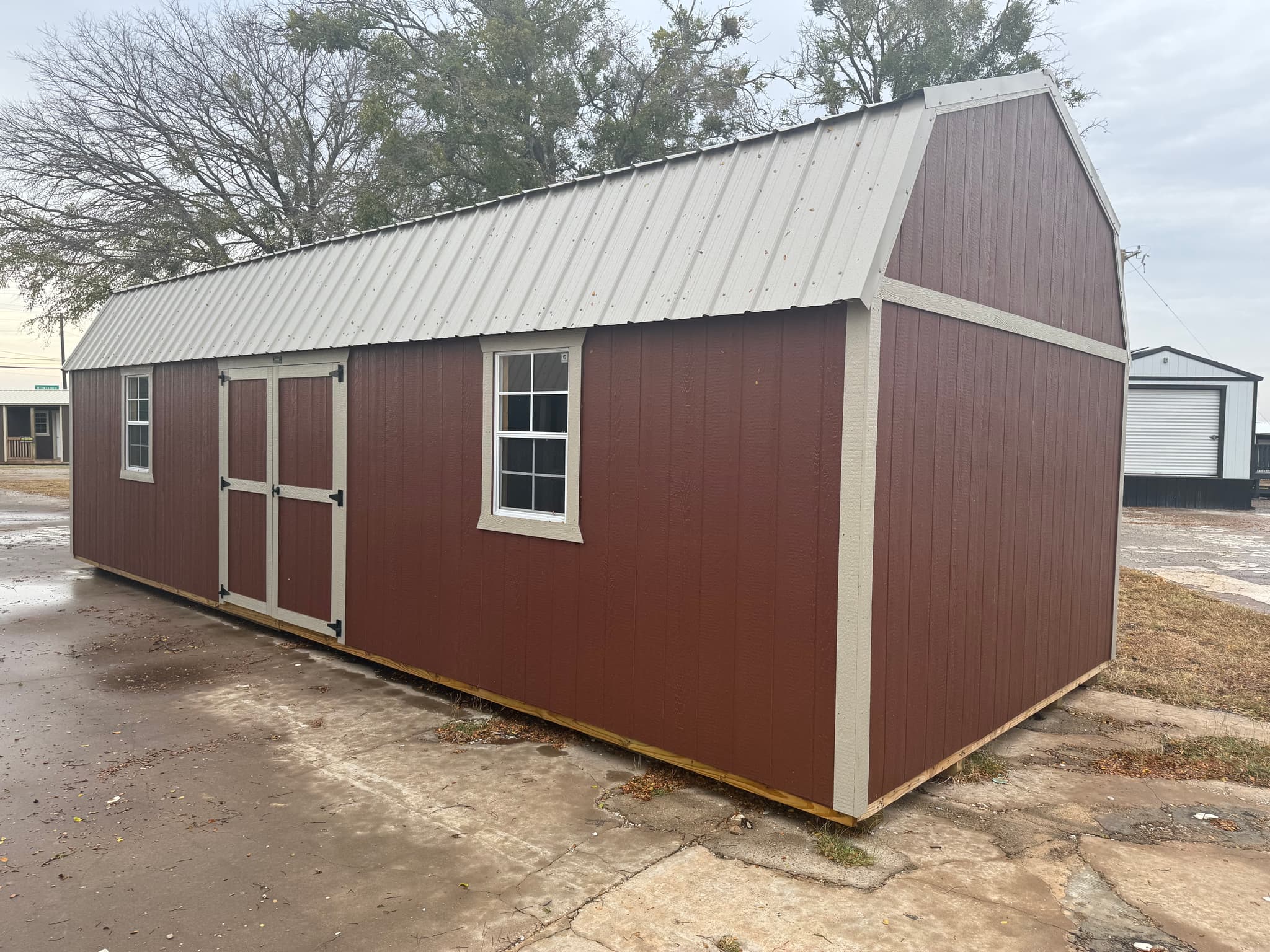 12x32 Side Lofted Barn