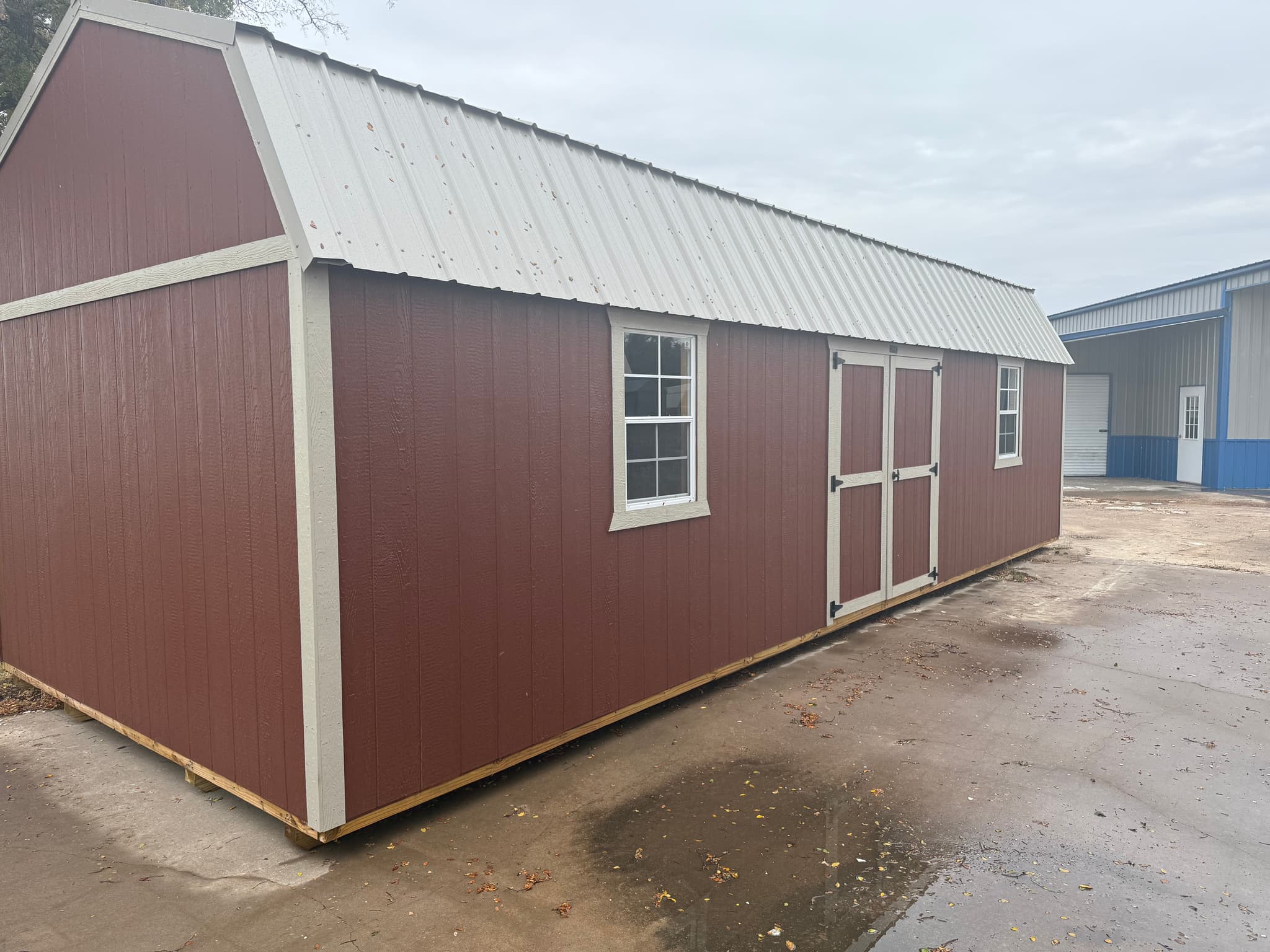 12x32 Side Lofted Barn - photo 2