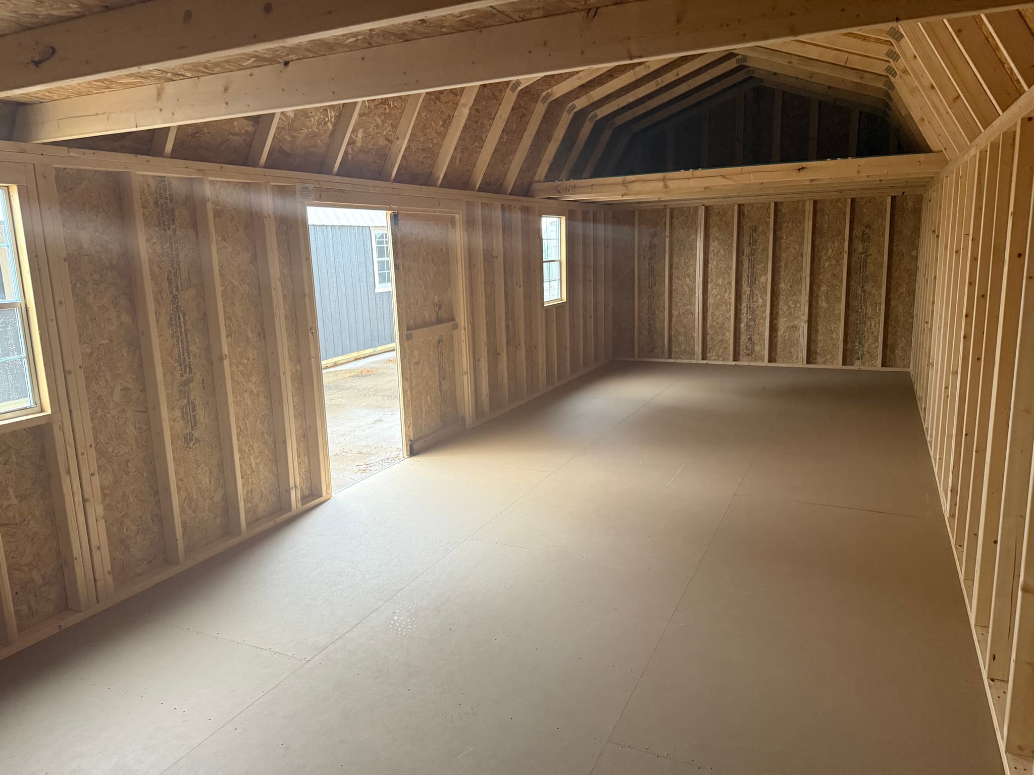 12x32 Side Lofted Barn - photo 3