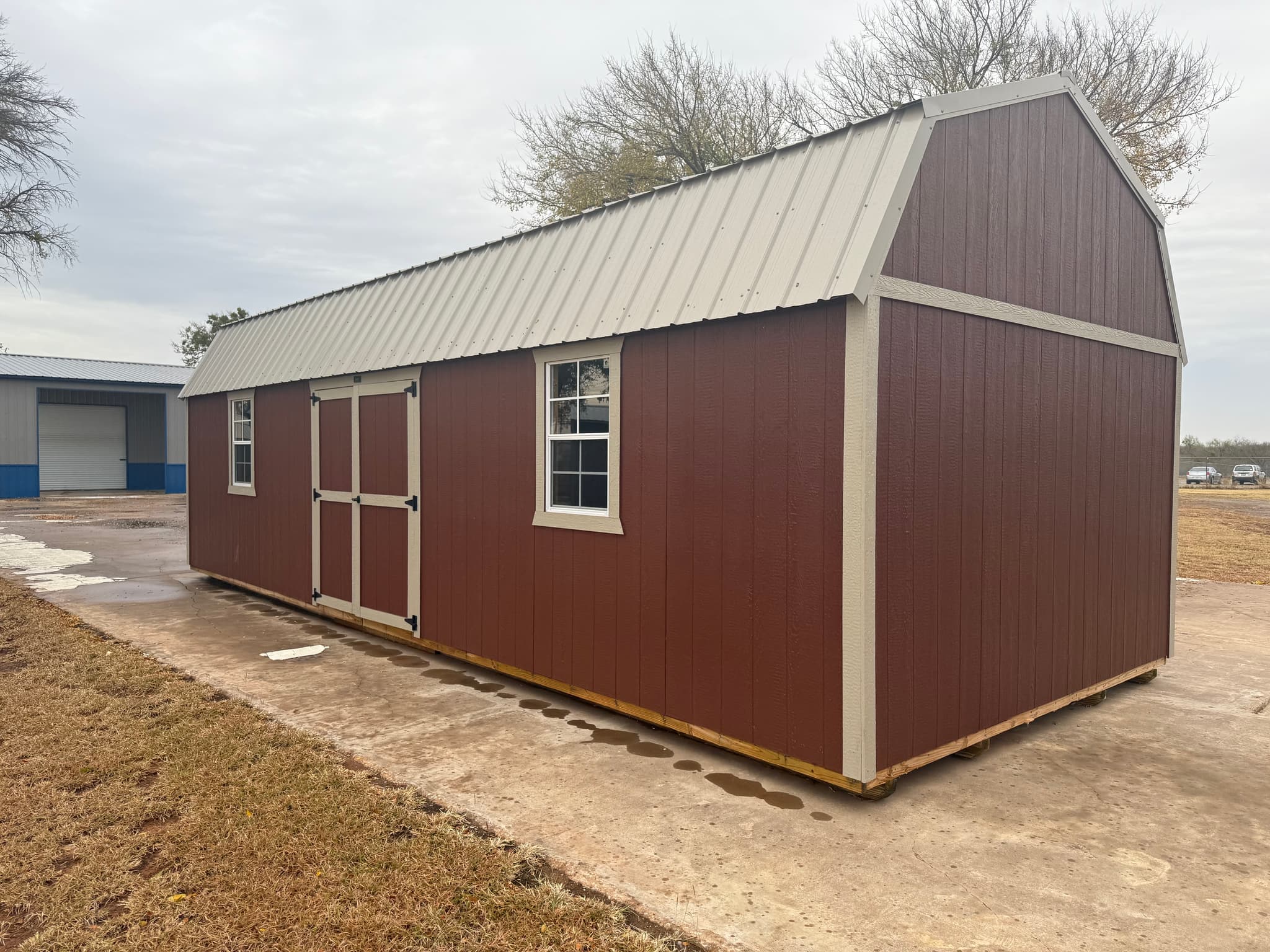 12x32 Side Lofted Barn - photo 2