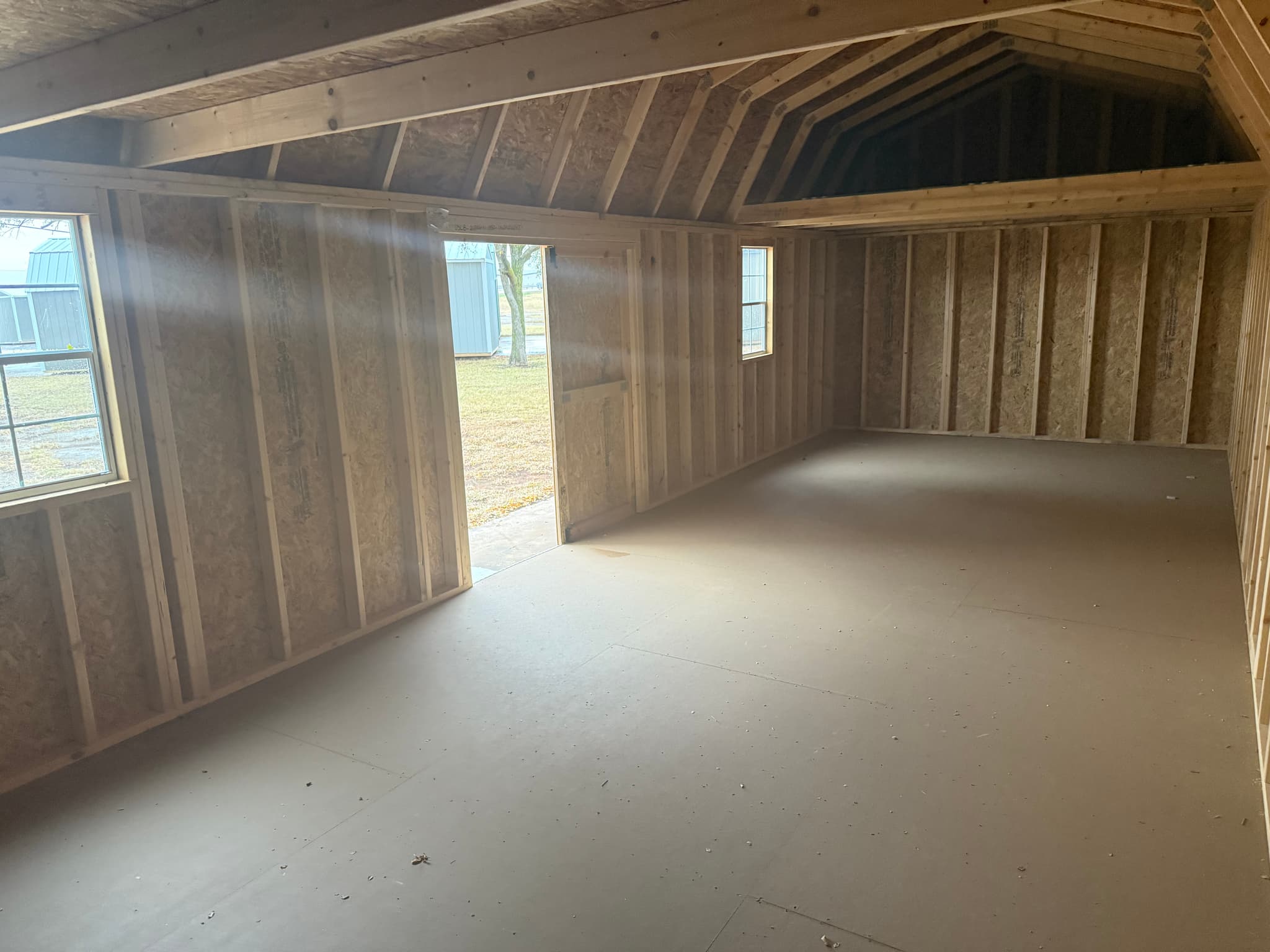 12x32 Side Lofted Barn - photo 3