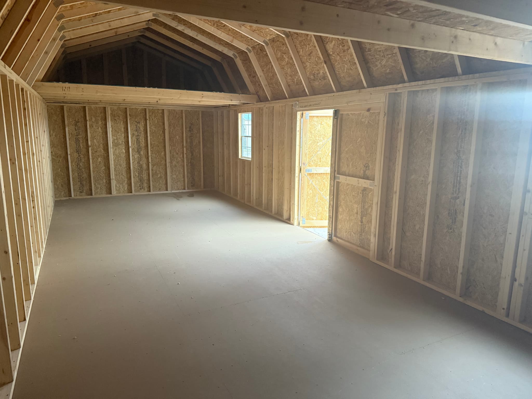 12x32 Side Lofted Barn - photo 4