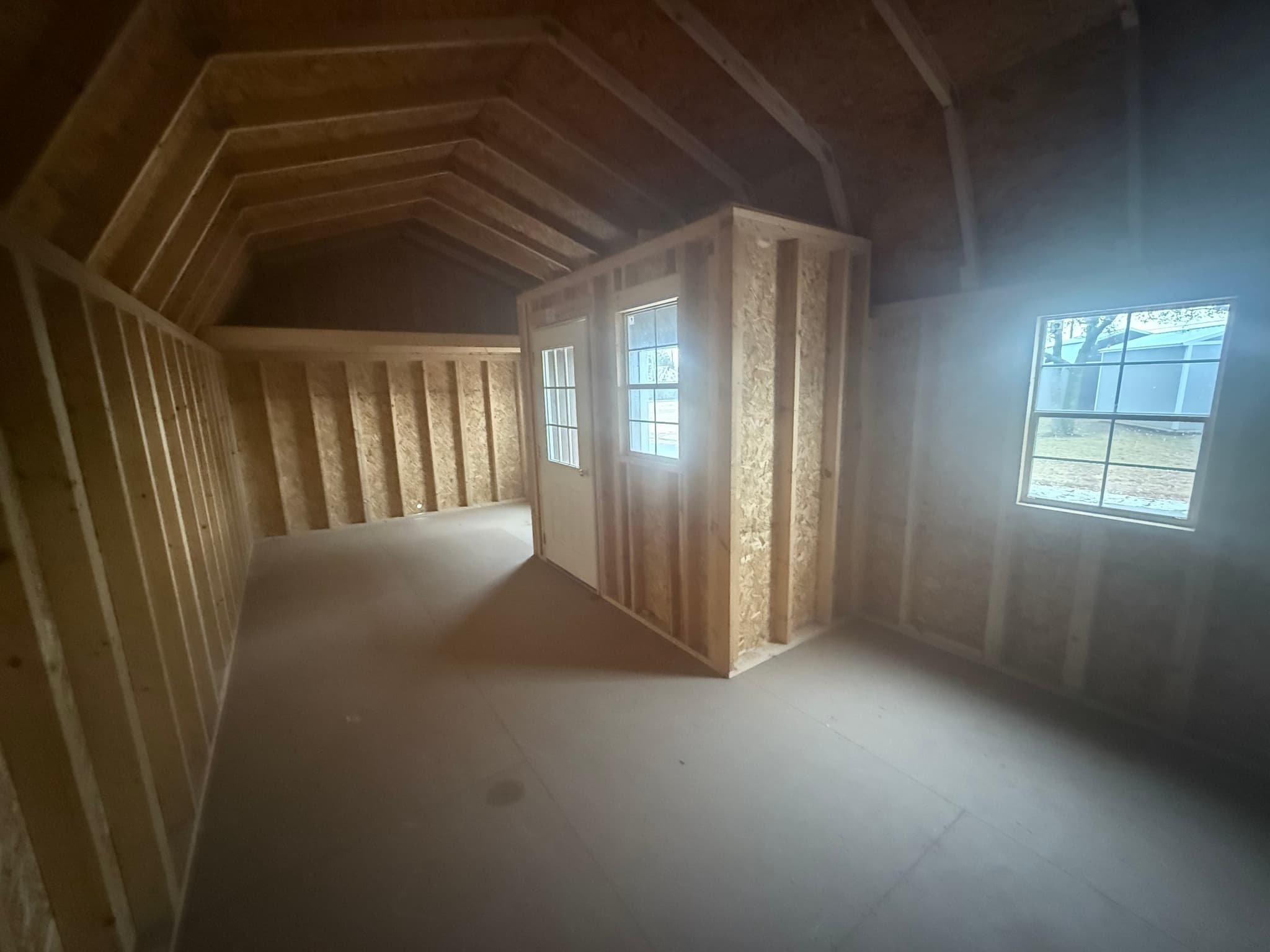 12x24 Center Lofted Barn Cabin Excellent Repo - photo 4