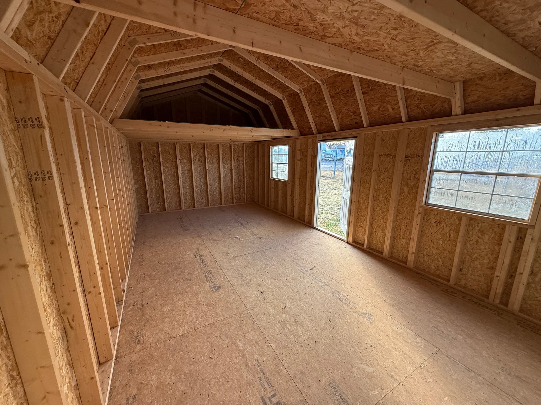 12x24 Lofted Barn Garage - photo 4