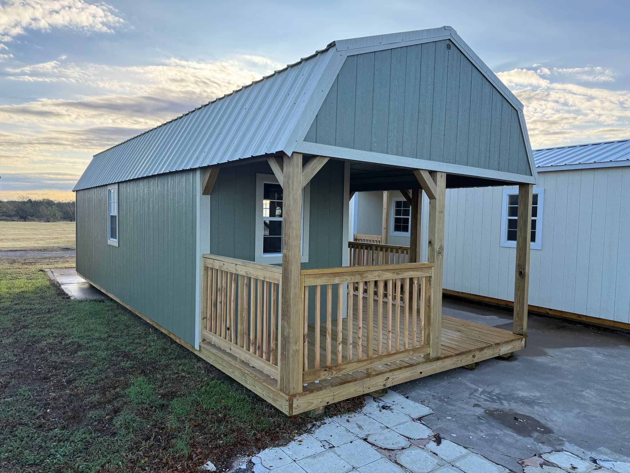 12x32 Premier Lofted Barn Cabin - photo 2