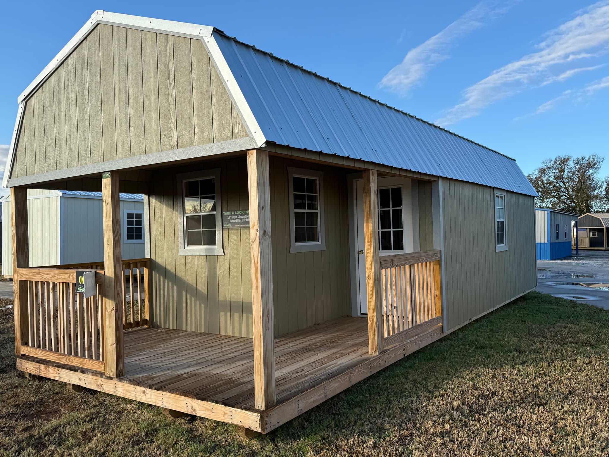 12x32 Premier Lofted Barn Cabin