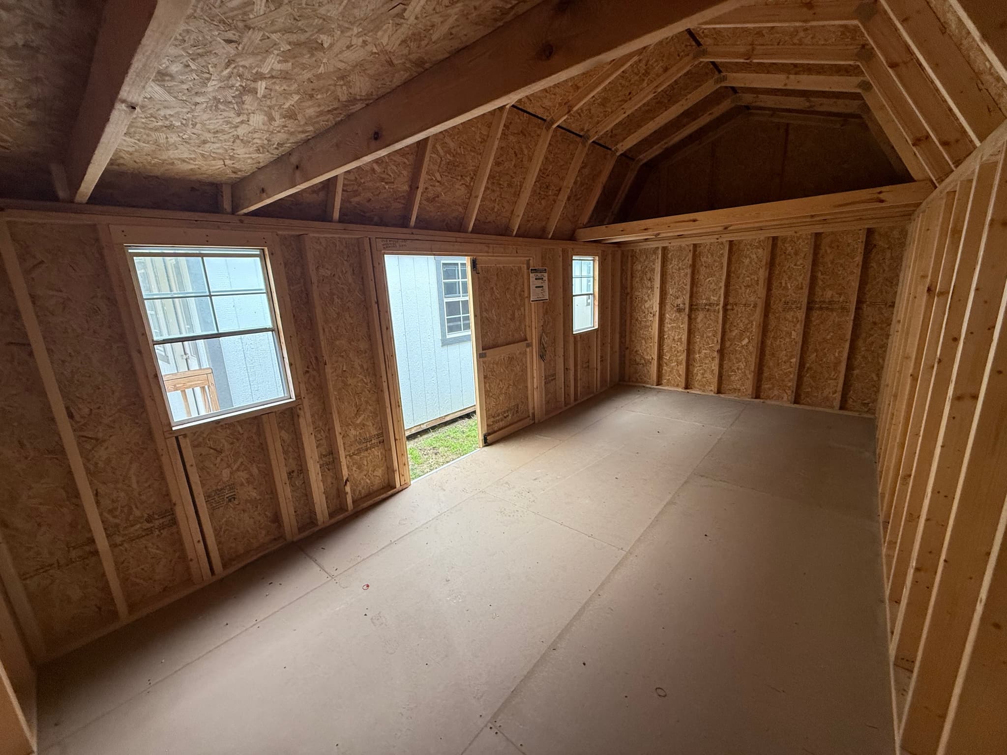 10x20 Side Lofted Barn - photo 3